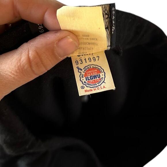 Vintage Skirt Womens Size 8 Black Wool Twee Goth Retro Dark Academia Modest - Picture 7 of 8